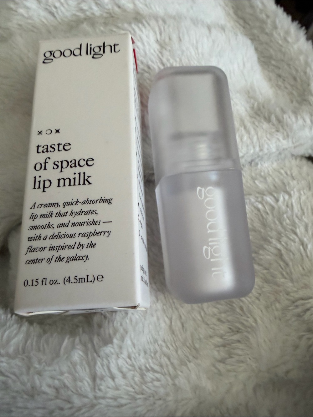 Taste of Space Lip Milk - Raspberry Hydrating Lip Milk (Clear Frost)